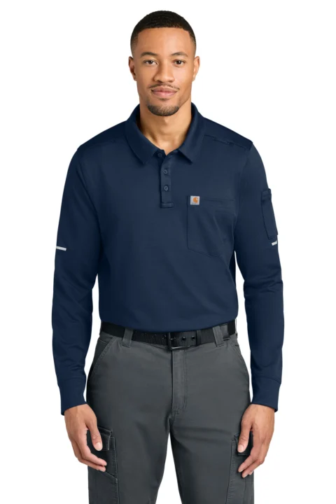 Carhartt FLD & RSCU Long Sleeve Polo CTC16129
