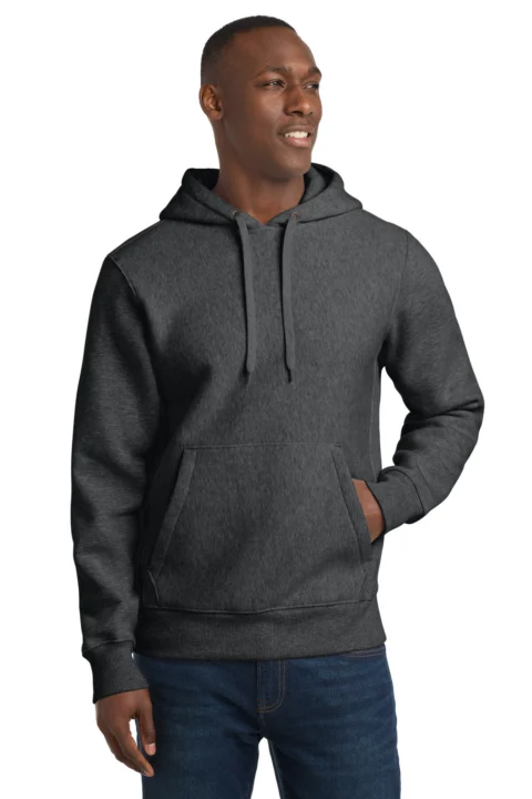 Sport-Tek Super Heavyweight Pullover Hooded Sweatshirt. F281, shown before custom embroidery