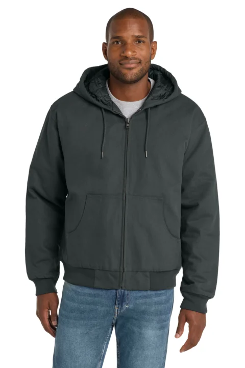 CornerStone - Duck Cloth Hooded Work Jacket. J763H