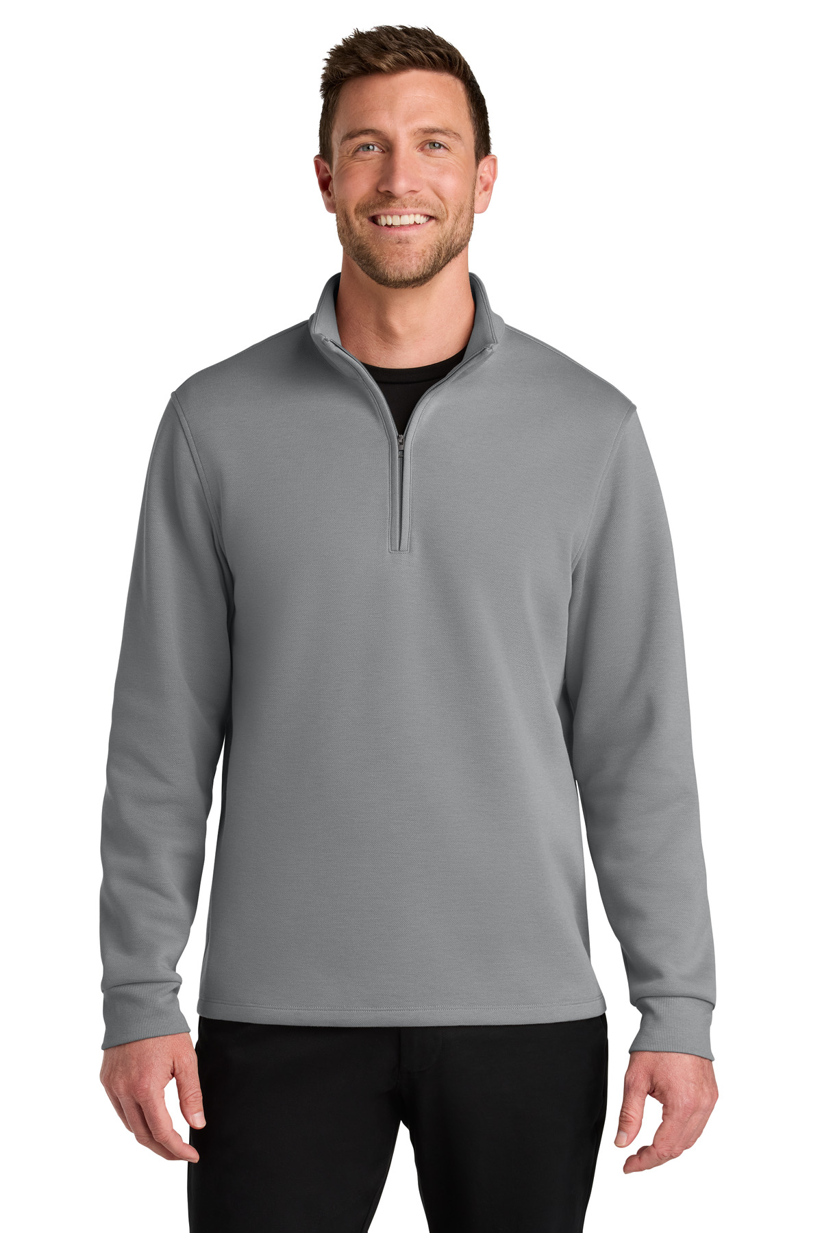 Port Authority Wearever Signature Double Pique 1/4-Zip K210