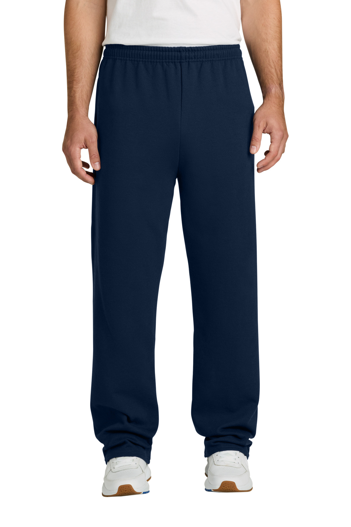 Jerzees NuBlend Open Bottom Pant with Pockets. 974MP