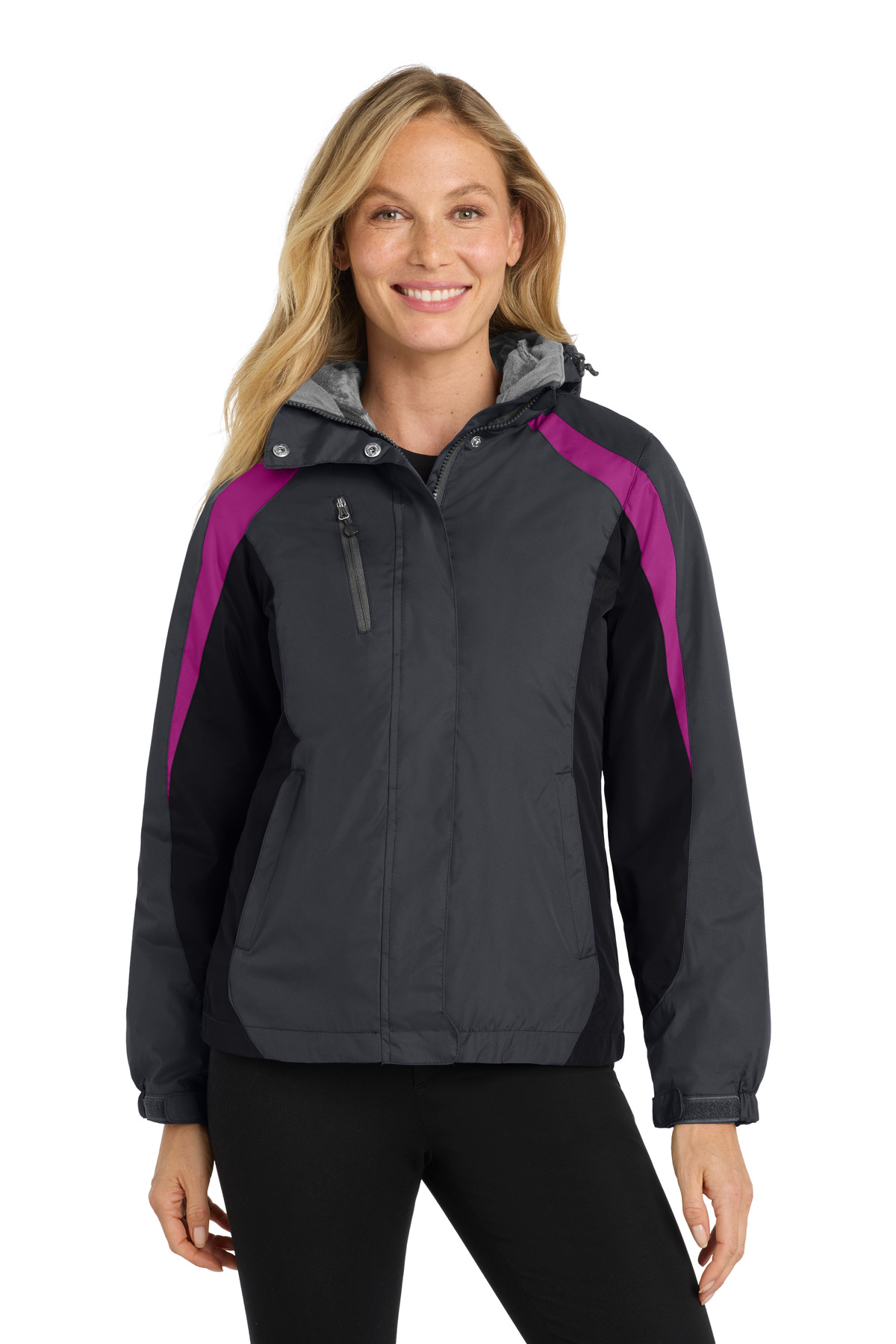 Port Authority Women's Colorblock 3-in-1 Jacket. L321