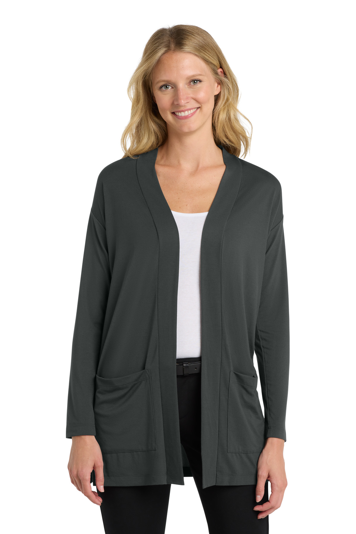 Port Authority Women's Concept Long Pocket Cardigan . LK5434