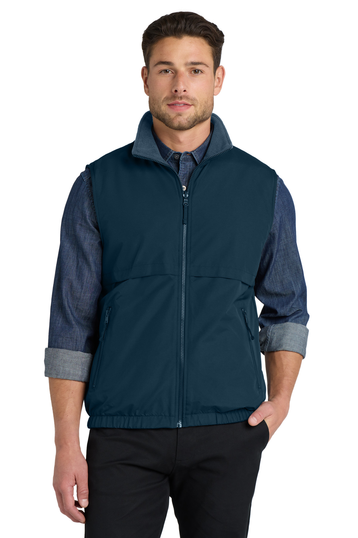 Port Authority Reversible Charger Vest. J7490