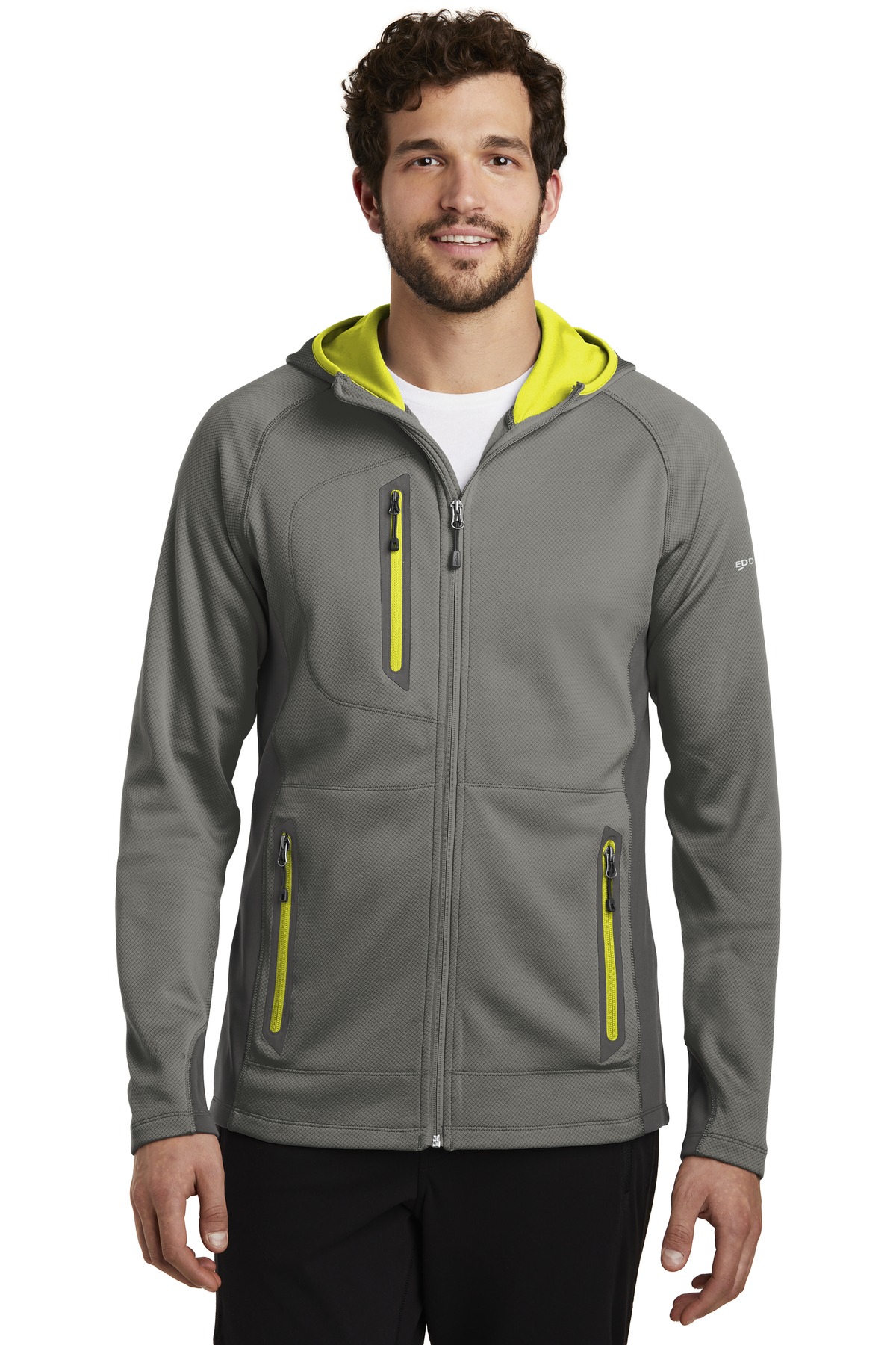 DISCONTINUED Eddie Bauer Sport Hooded Full-Zip Fleece Jacket. EB244