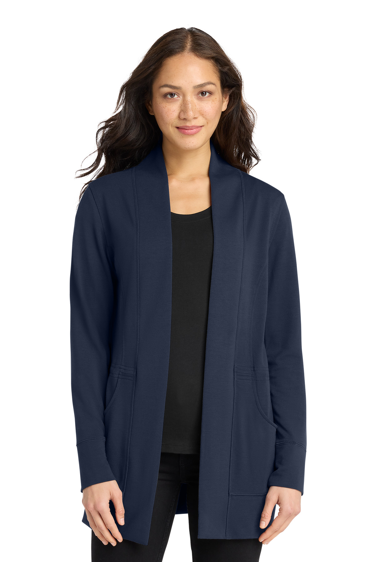 Port Authority Women's Microterry Cardigan LK825