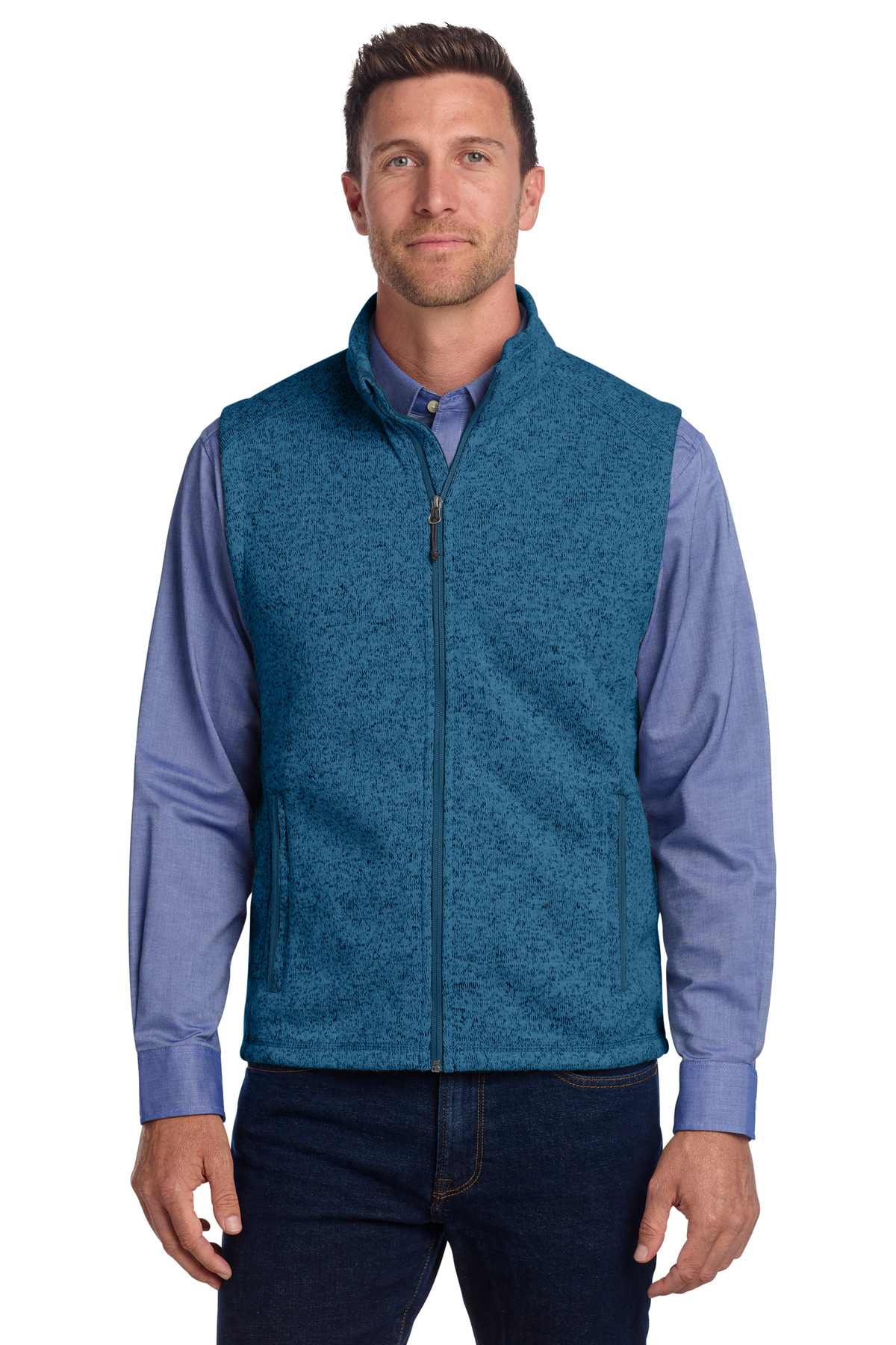 Port Authority Sweater Fleece Vest F236