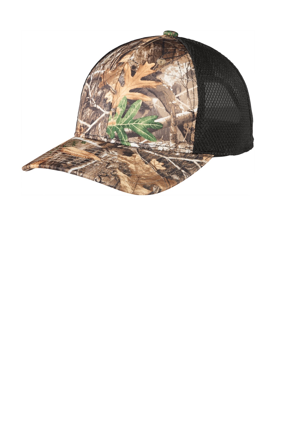DISCONTINUED Port Authority Performance Camouflage Mesh Back Snapback Cap C892