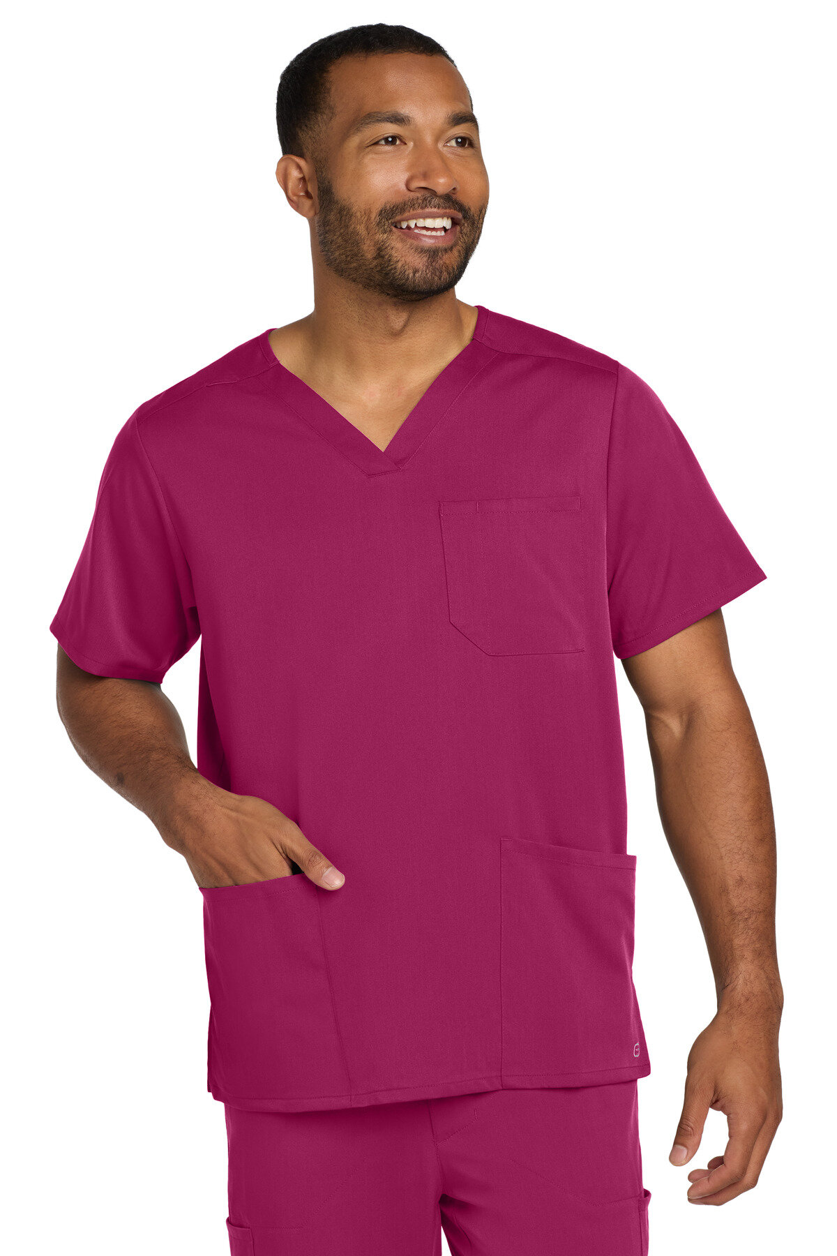Wink Men's Premiere Flex V-Neck Top WW5068