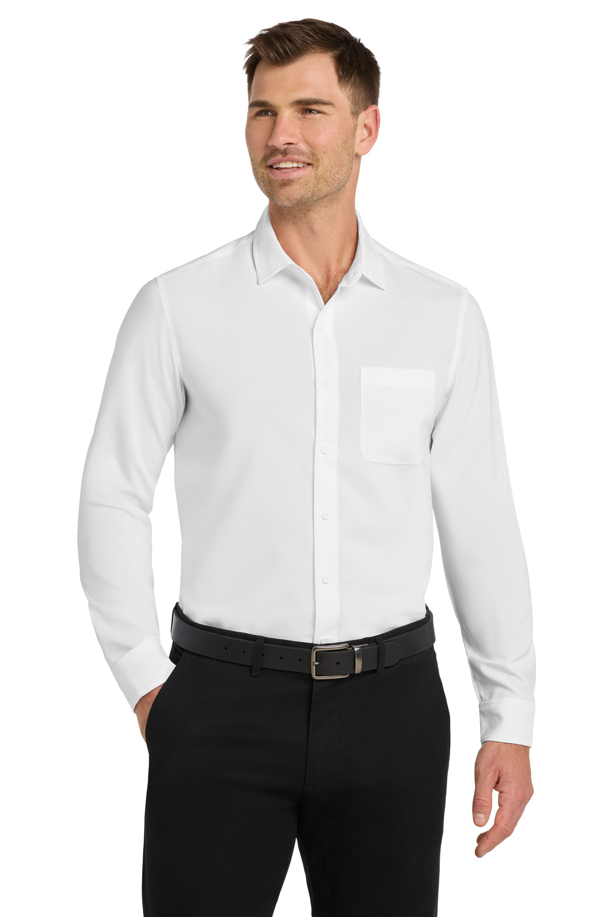Port Authority Long Sleeve Performance Staff Shirt W401