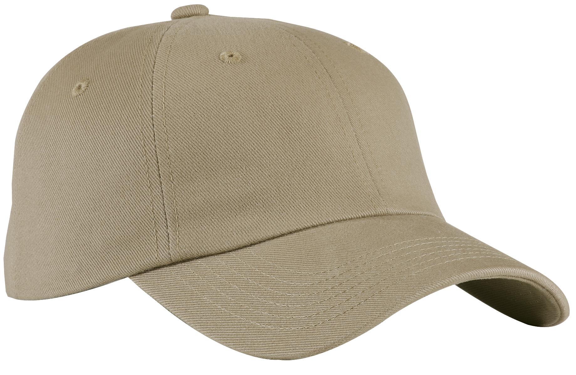 Port Authority Unstructured Brushed Twill Cap. BTU