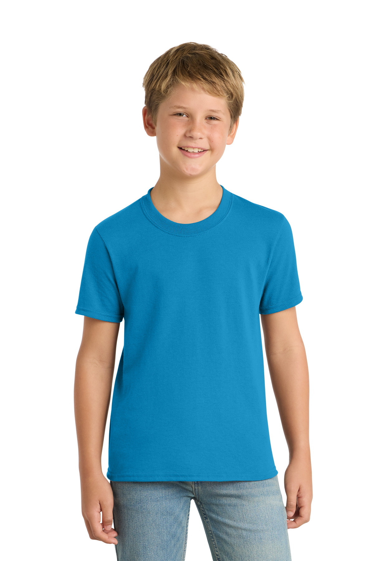Port & Co Youth Core Blend Tee. PC55Y