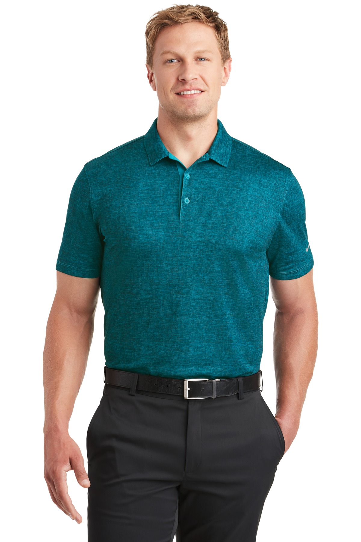 DISCONTINUED Nike Dri-FIT Crosshatch Polo. 838965