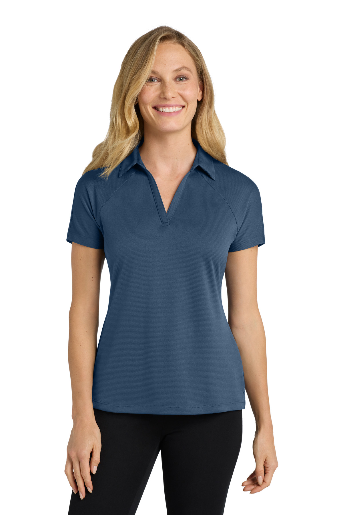DISCONTINUED Port Authority® Women's Crossover Raglan Polo. L575