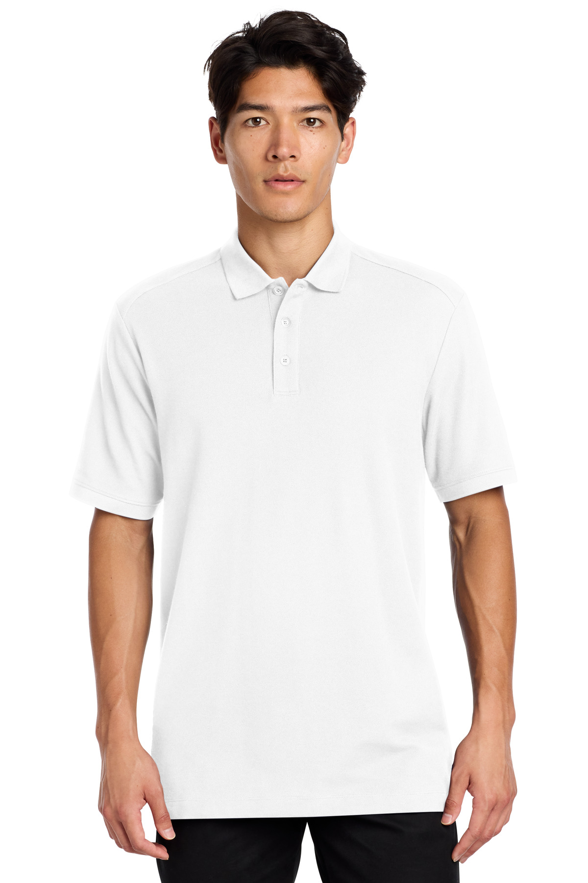 DISCONTINUED New Era Venue Home Plate Polo. NEA300