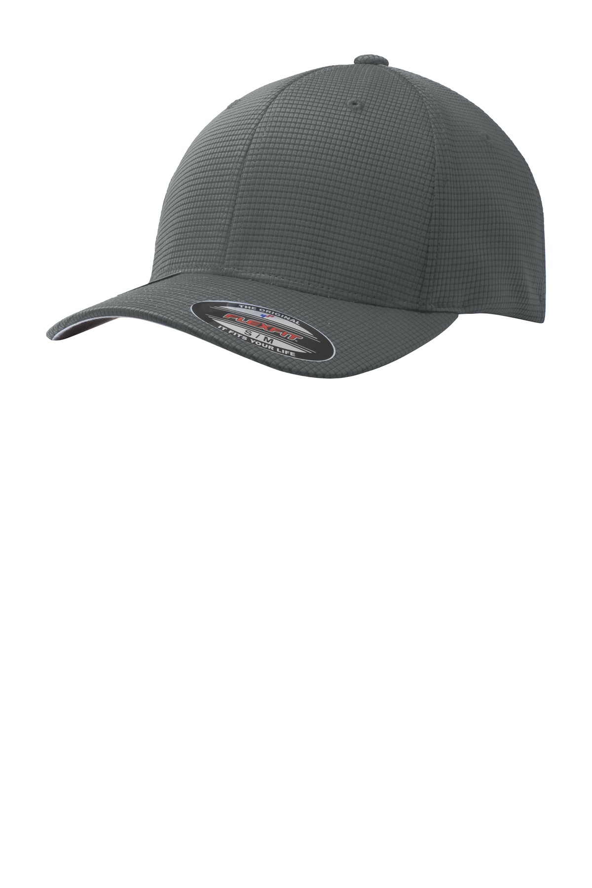 DISCONTINUED Sport-Tek Flexfit Grid Texture Cap. STC33