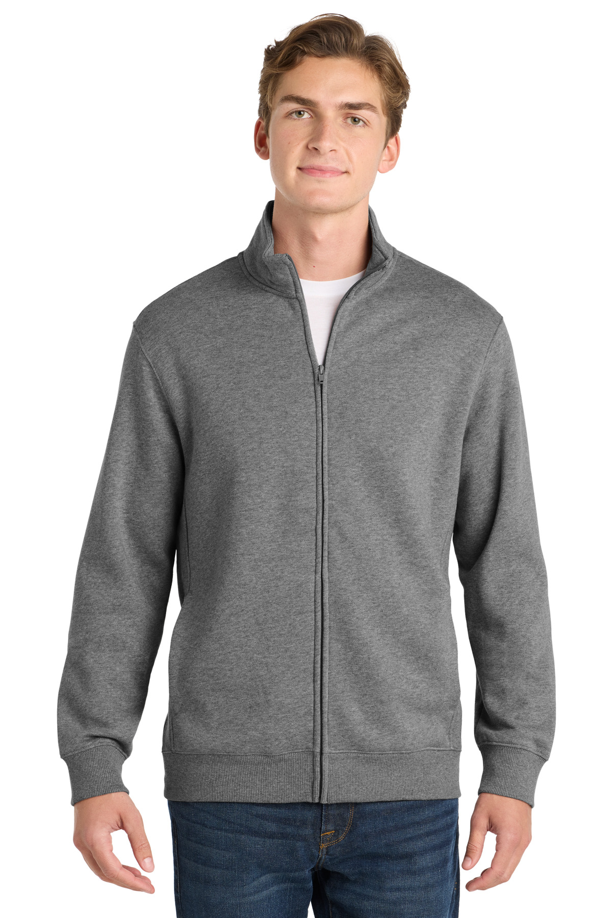 Sport-Tek Full-Zip Sweatshirt. ST259