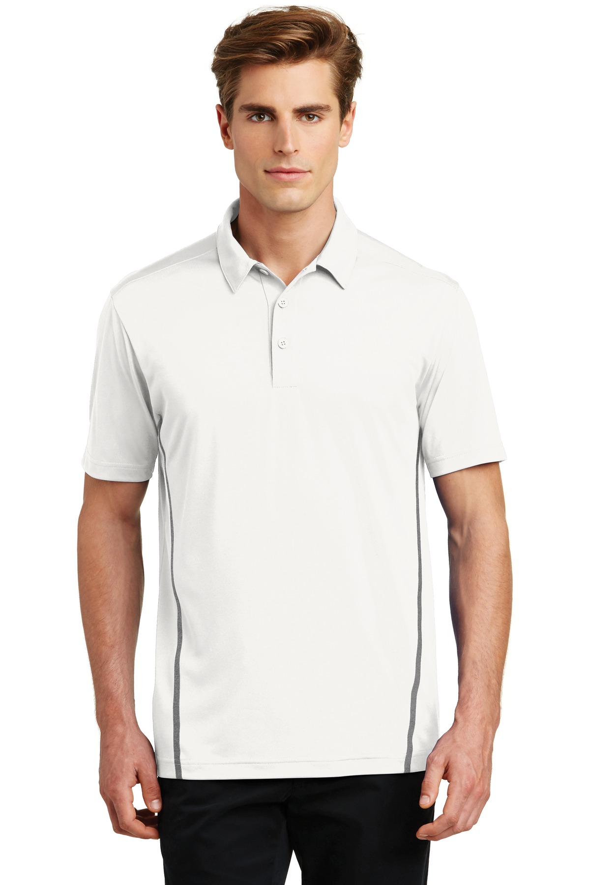 Sport-Tek Contrast PosiCharge Tough Polo. ST620