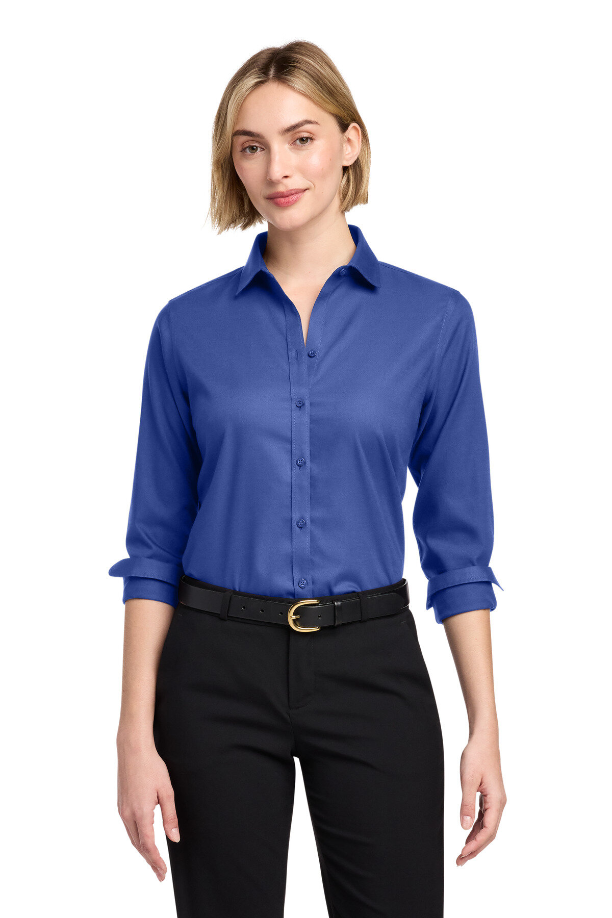 Brooks Brothers Women's Wrinkle-Free Stretch Nailhead Shirt BB18003