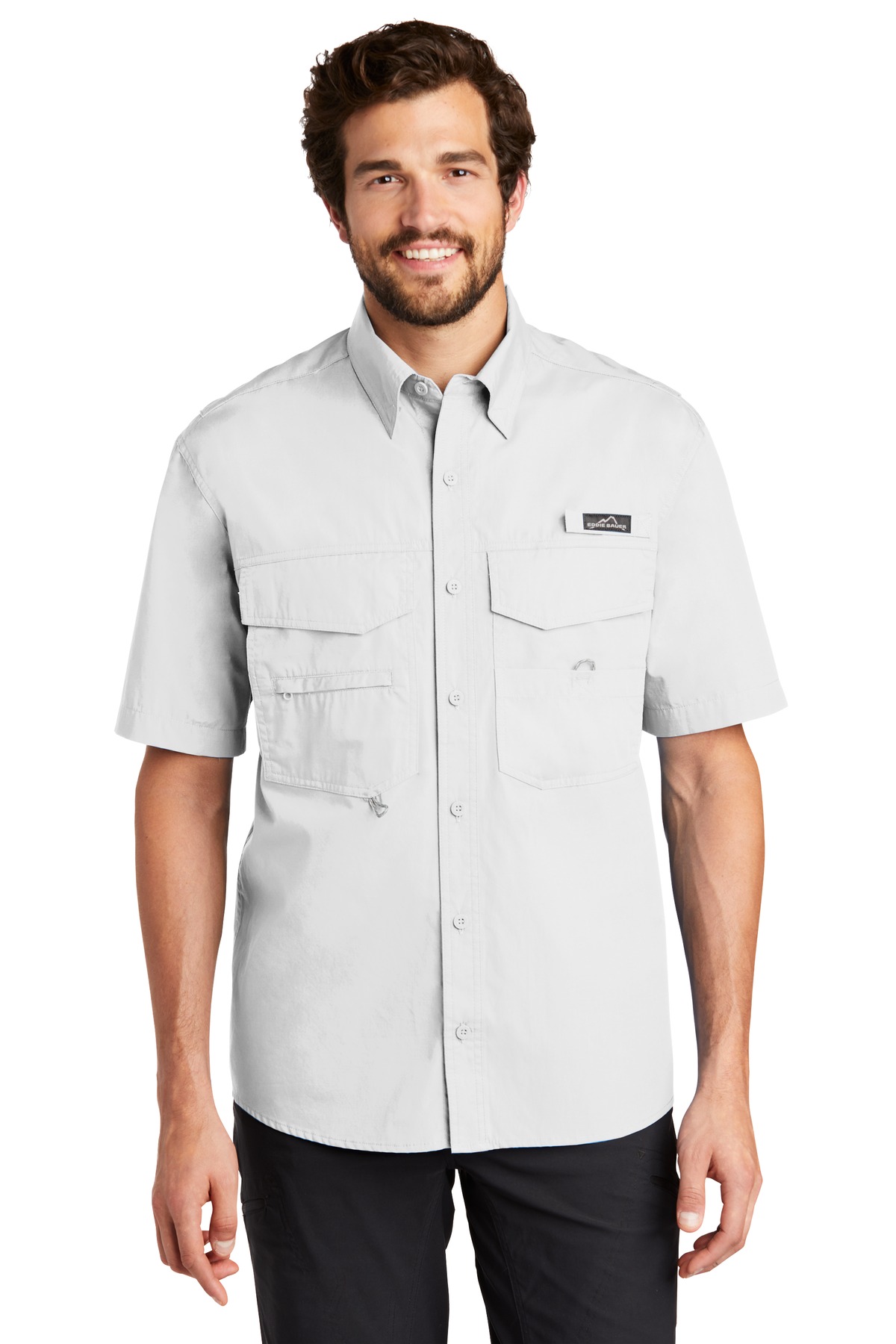DISCONTINUED Eddie Bauer - Short Sleeve Fishing Shirt. EB608