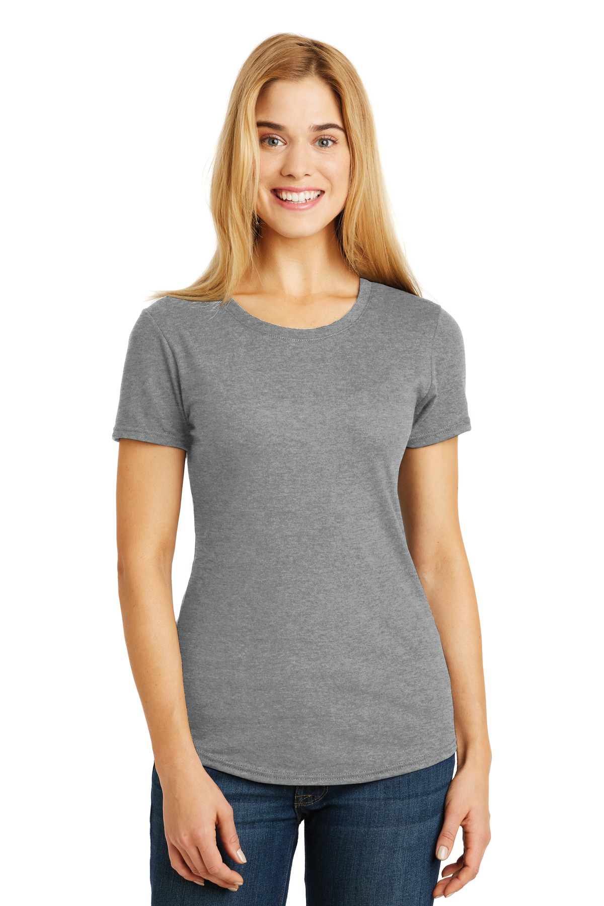 DISCONTINUED Gildan Ladies Tri-Blend Tee. 6750L