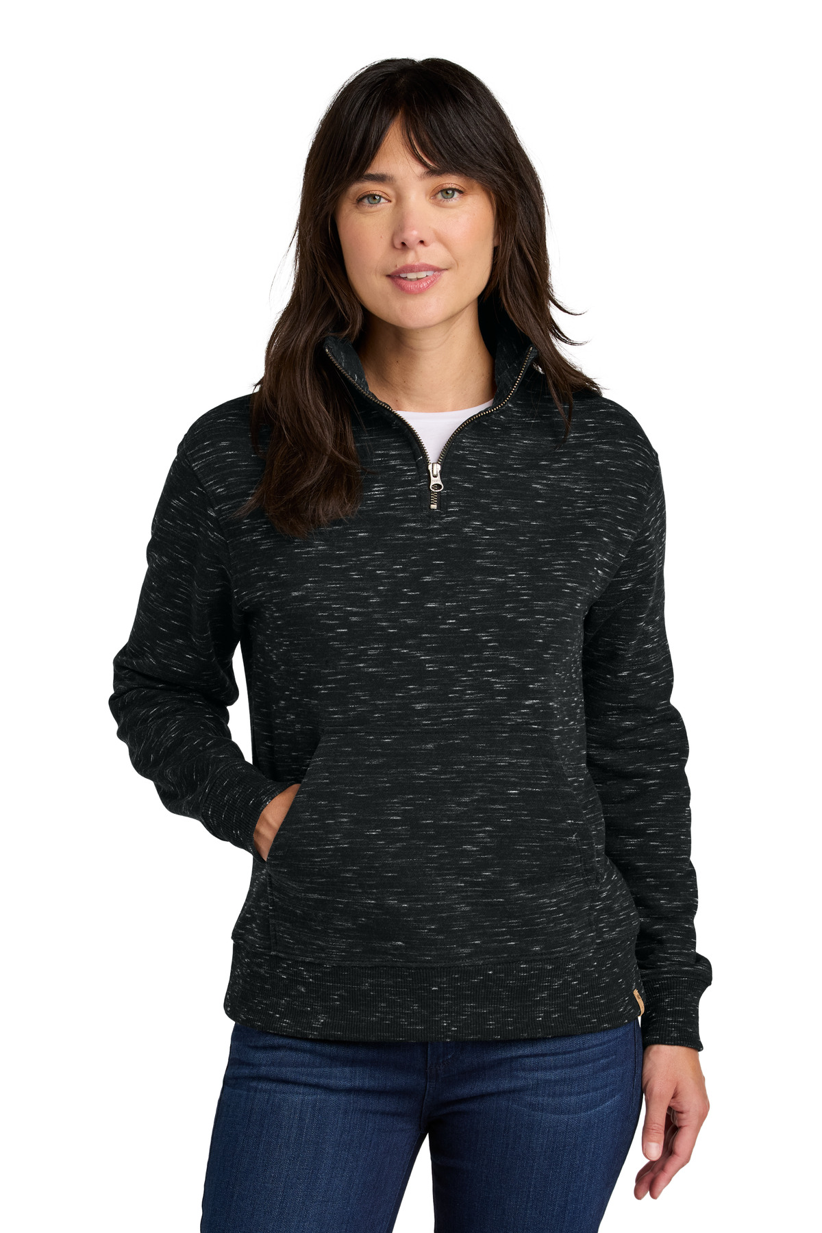 DISCONTINUED tentree Women's Space Dye Fleece 1/4-Zip TTCW6108