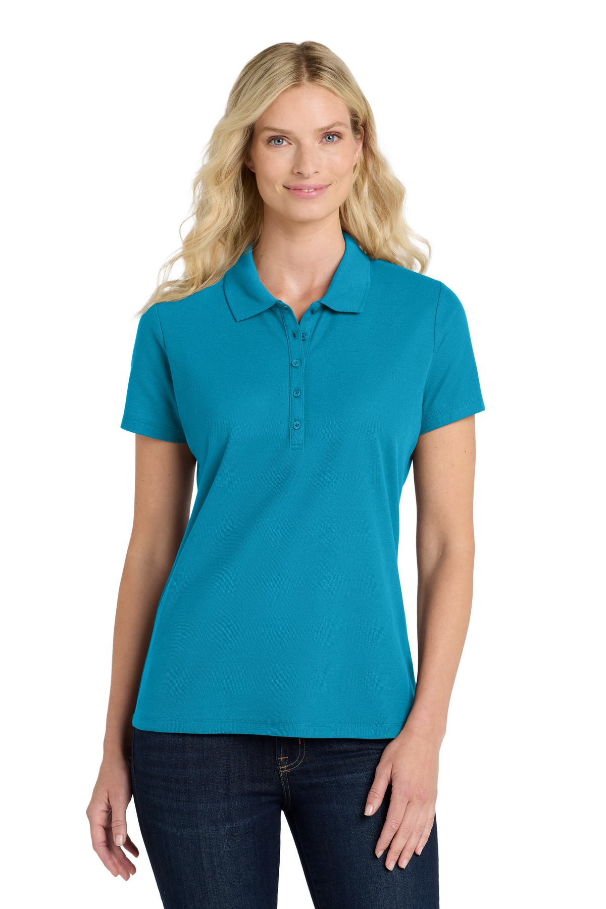 Port Authority Women's SuperPro React Polo. LK810