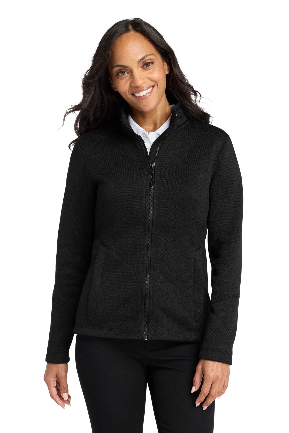 Port Authority Women's Arc Sweater Fleece Jacket L428