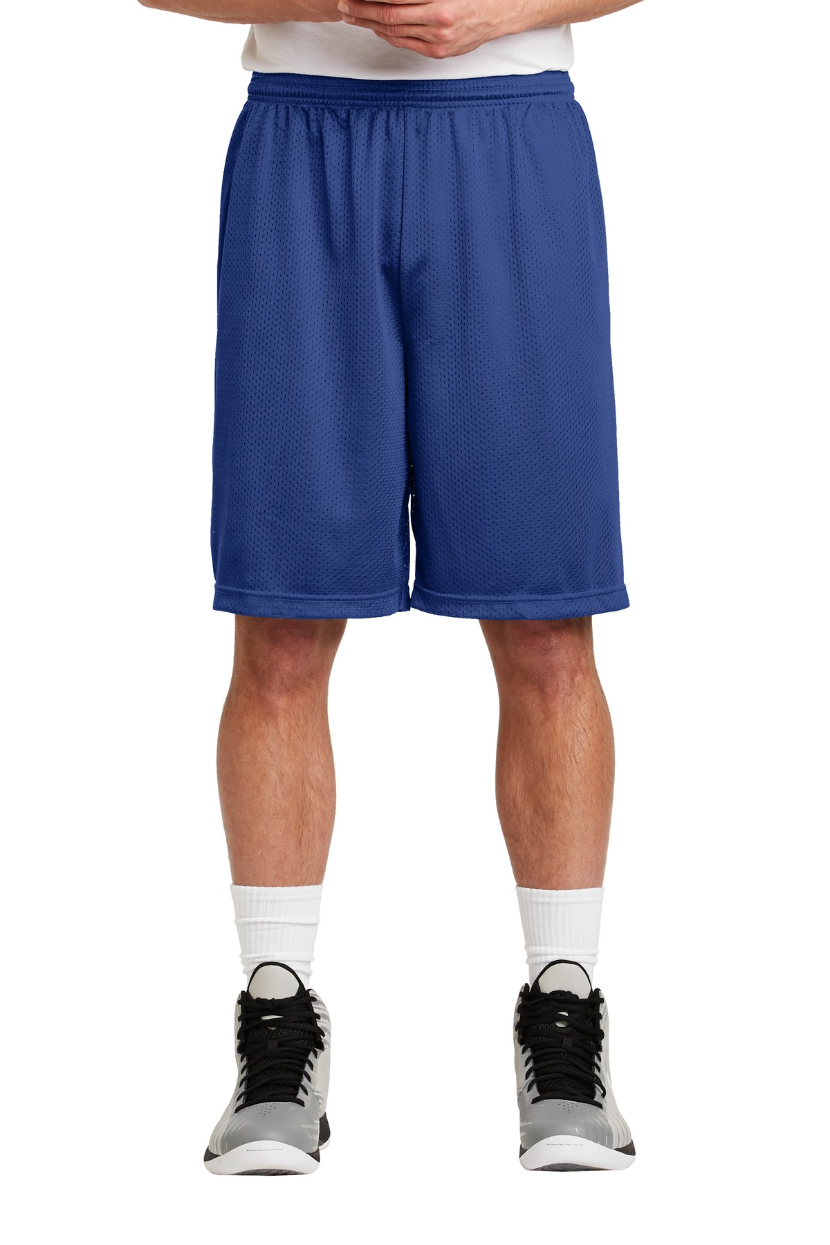 DISCONTINUED Sport-Tek Long PosiCharge Classic Mesh Short. ST515