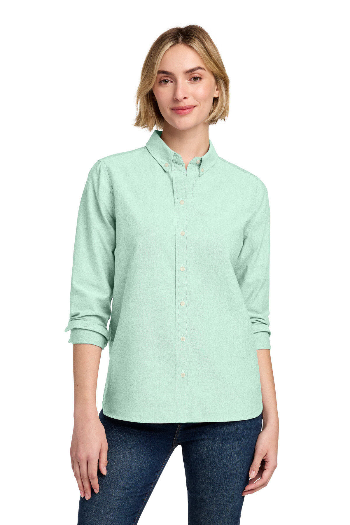 Brooks Brothers Women's Casual Oxford Cloth Shirt BB18005