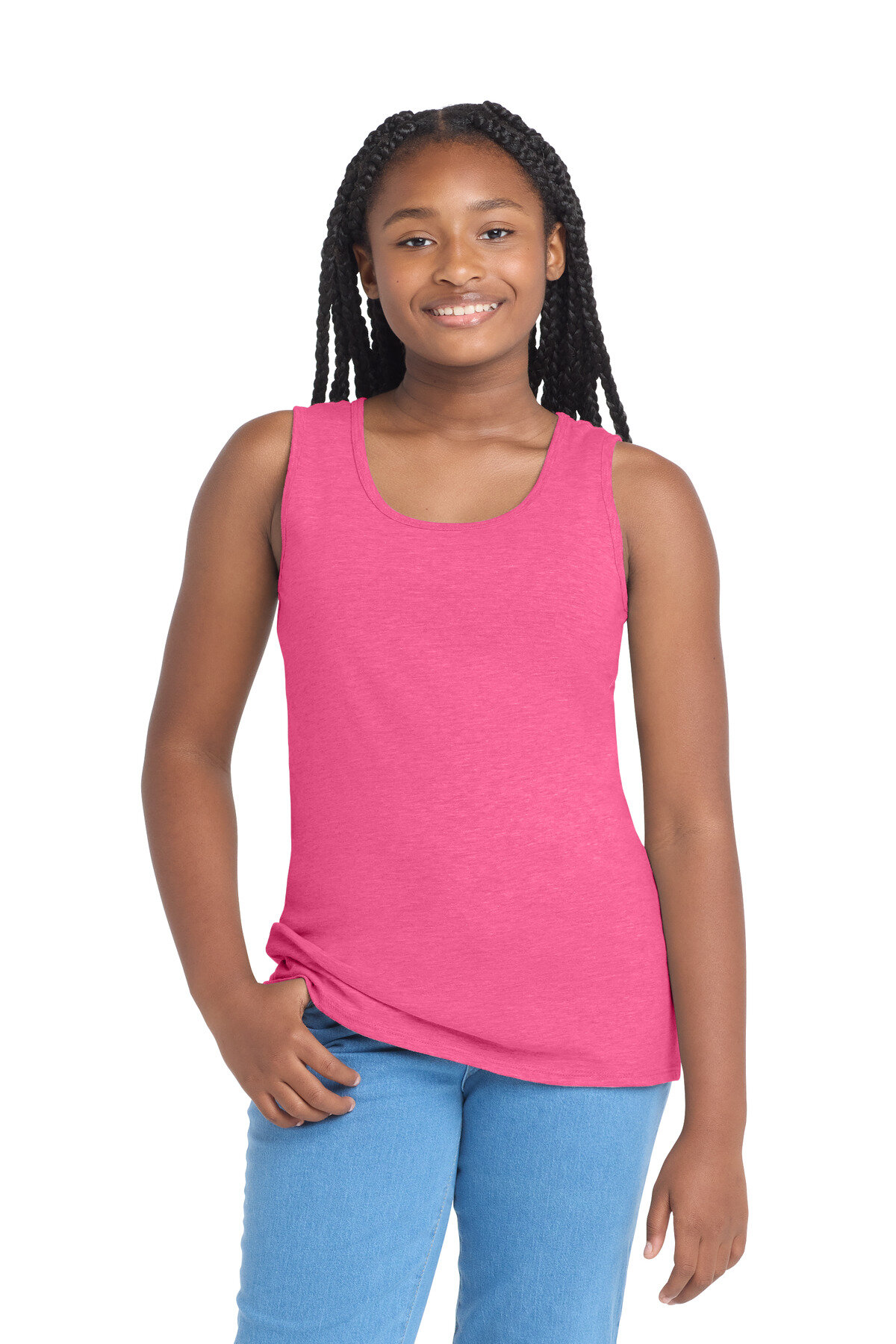 DISCONTINUED District ® Girls V.I.T.  Tank. DT6303YG