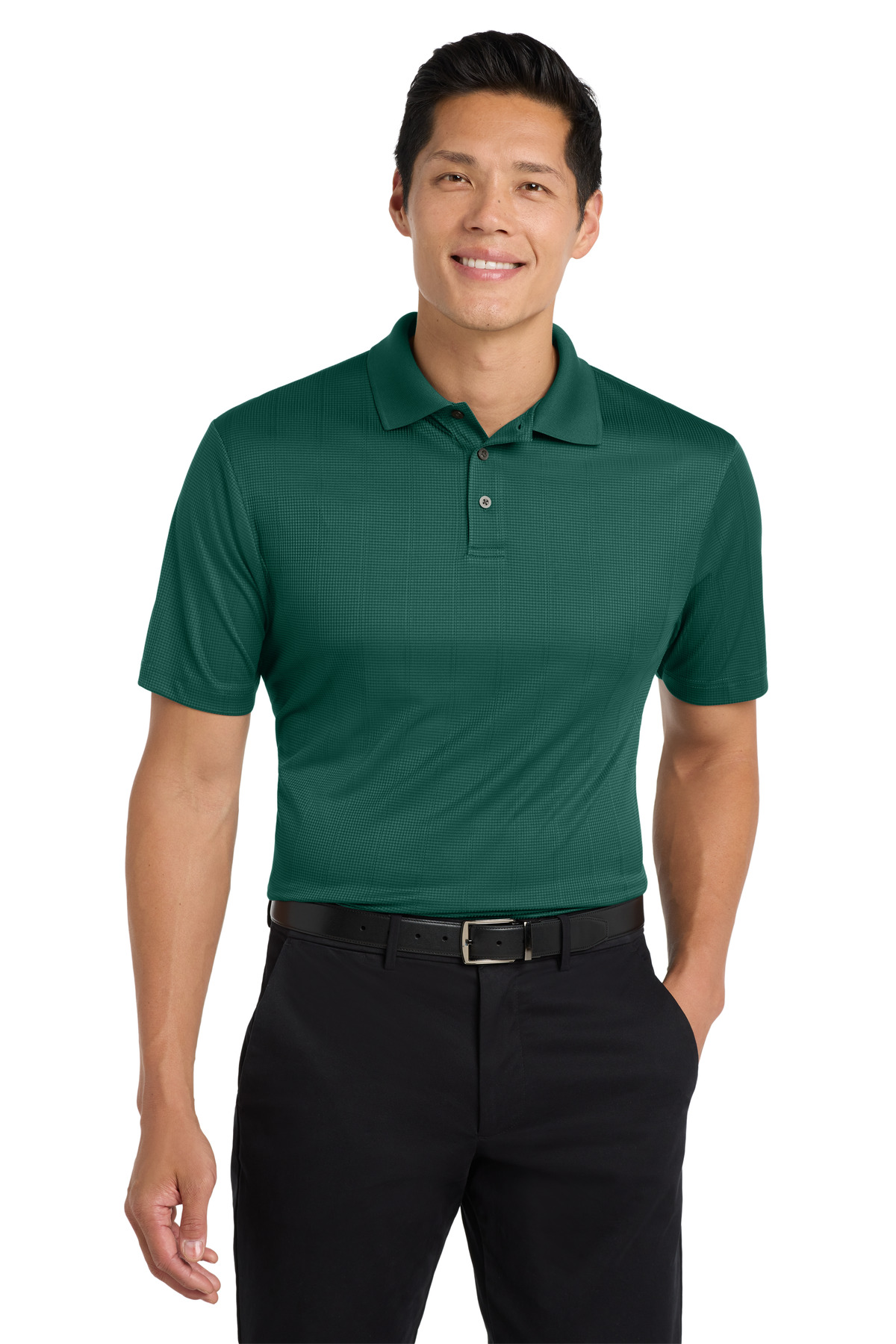 Port Authority Performance Fine Jacquard Polo. K528