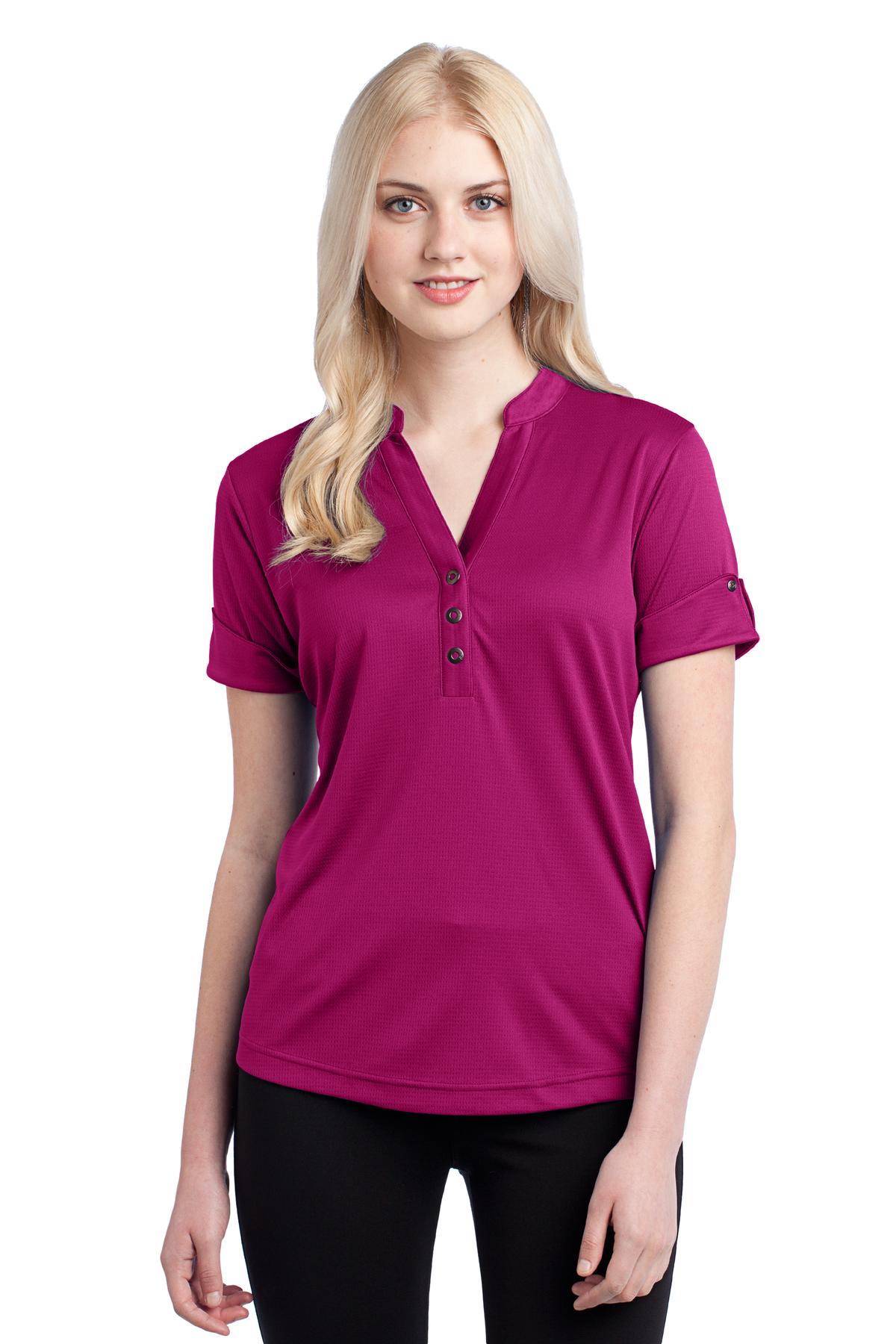 DISCONTINUED OGIO Gaze Henley. LOG114