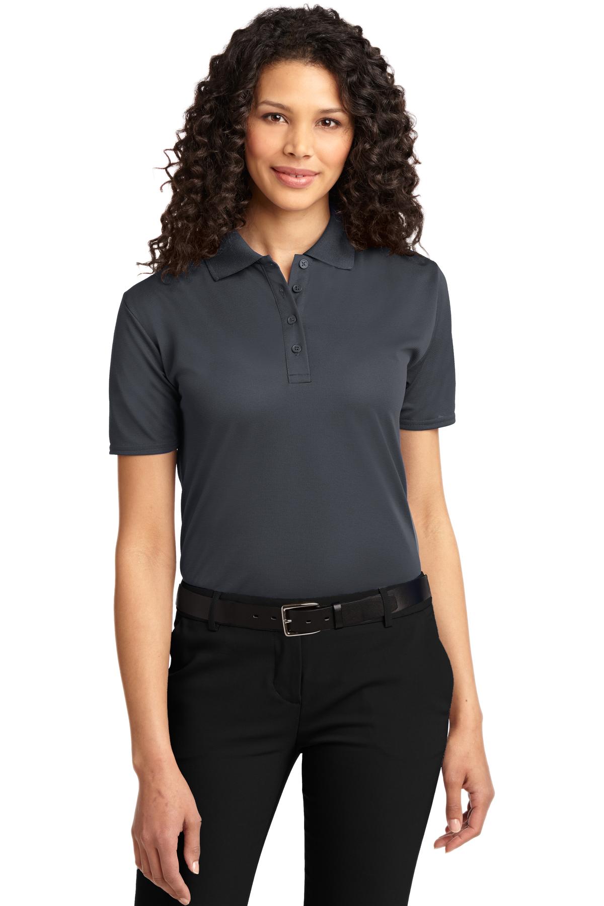 DISCONTINUED Port Authority Women's Dry Zone Ottoman Polo. L525