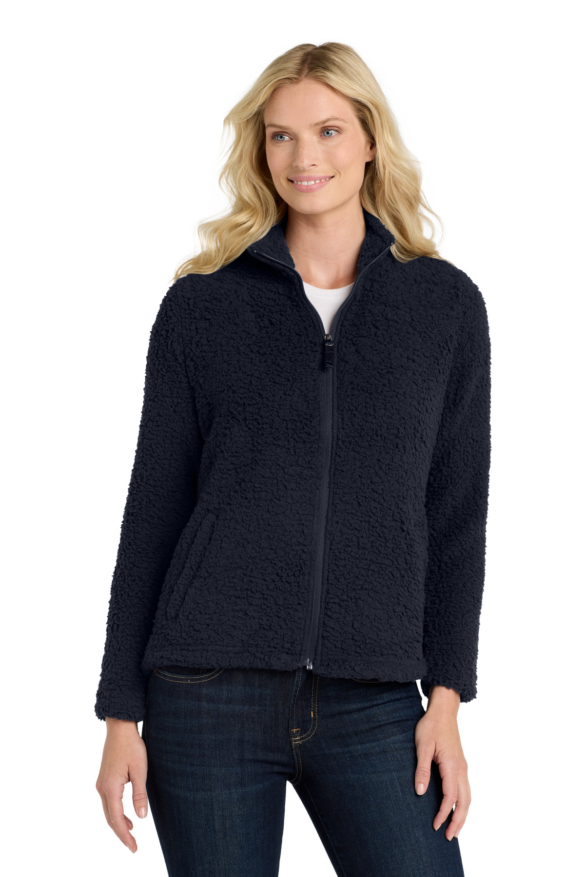 DISCONTINUED Port Authority Women's Cozy Fleece Jacket. L131