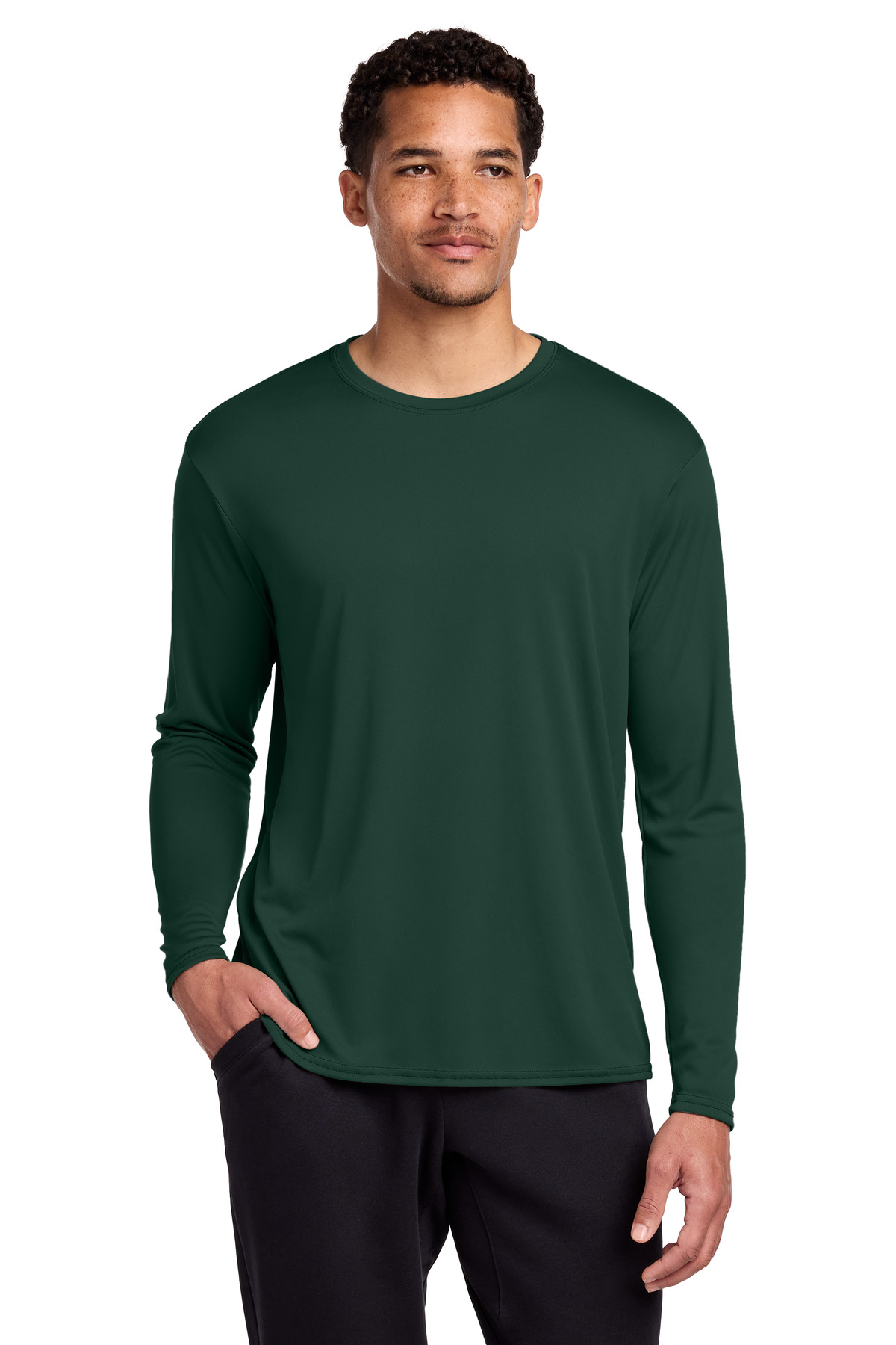 Port & Co Long Sleeve Performance Tee. PC380LS