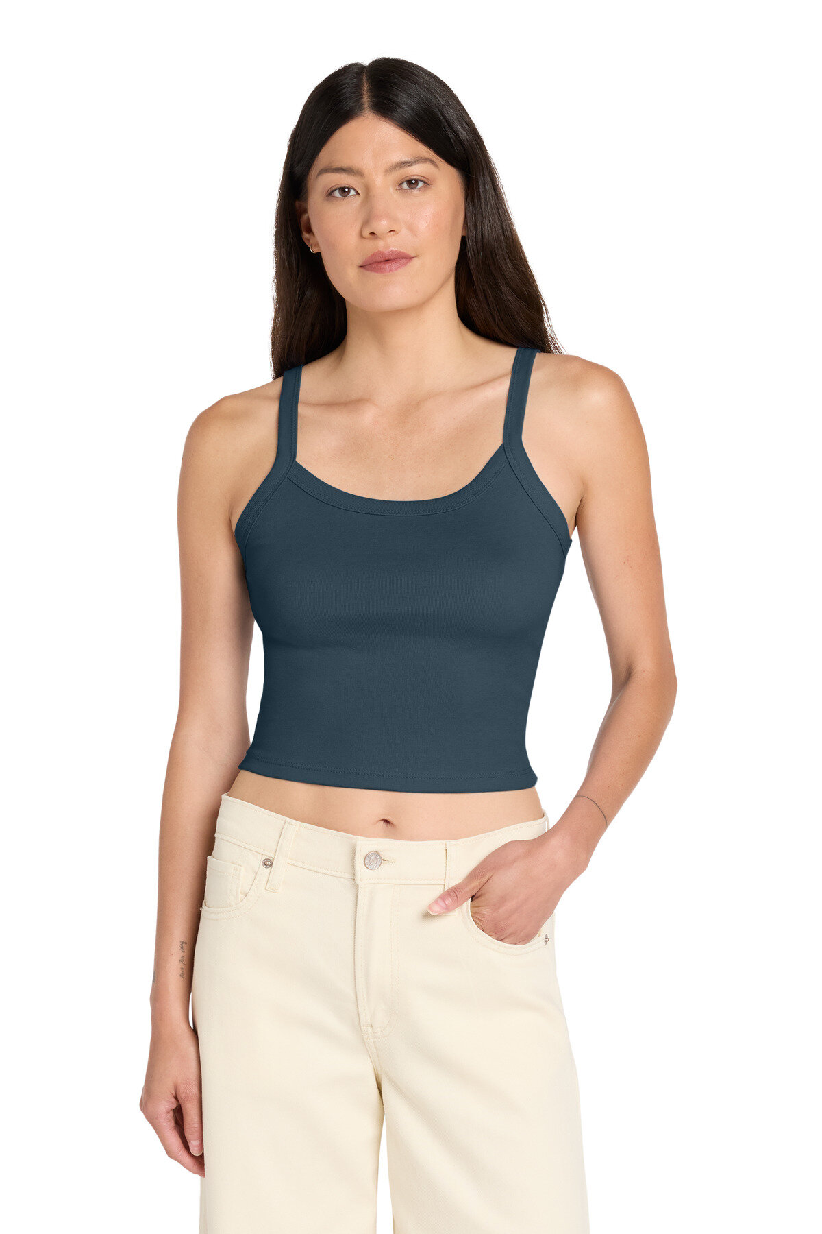 BELLA+CANVAS Women's Micro Rib Spaghetti Strap Tank BC1012