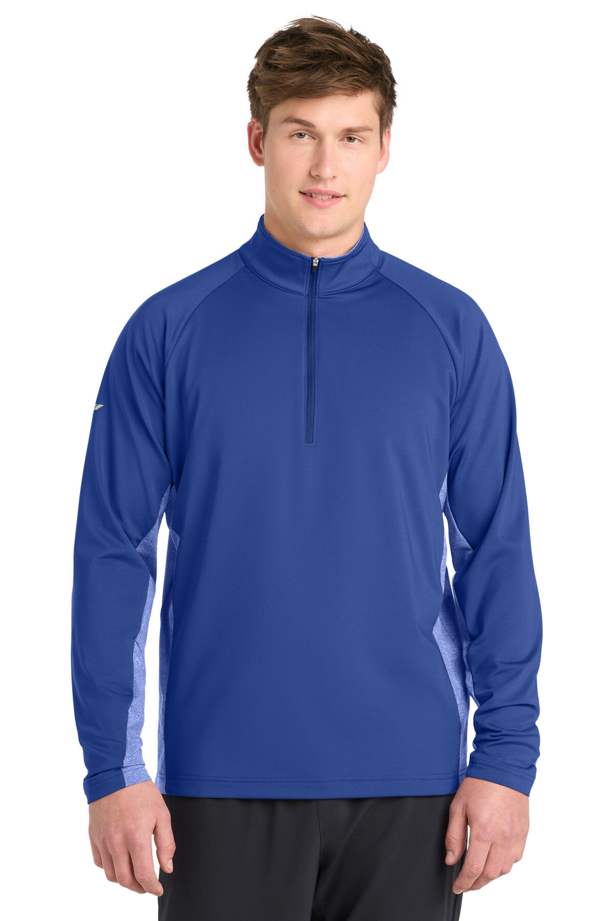 Sport-Tek Sport-Wick Stretch Contrast 1/4-Zip Pullover. ST854