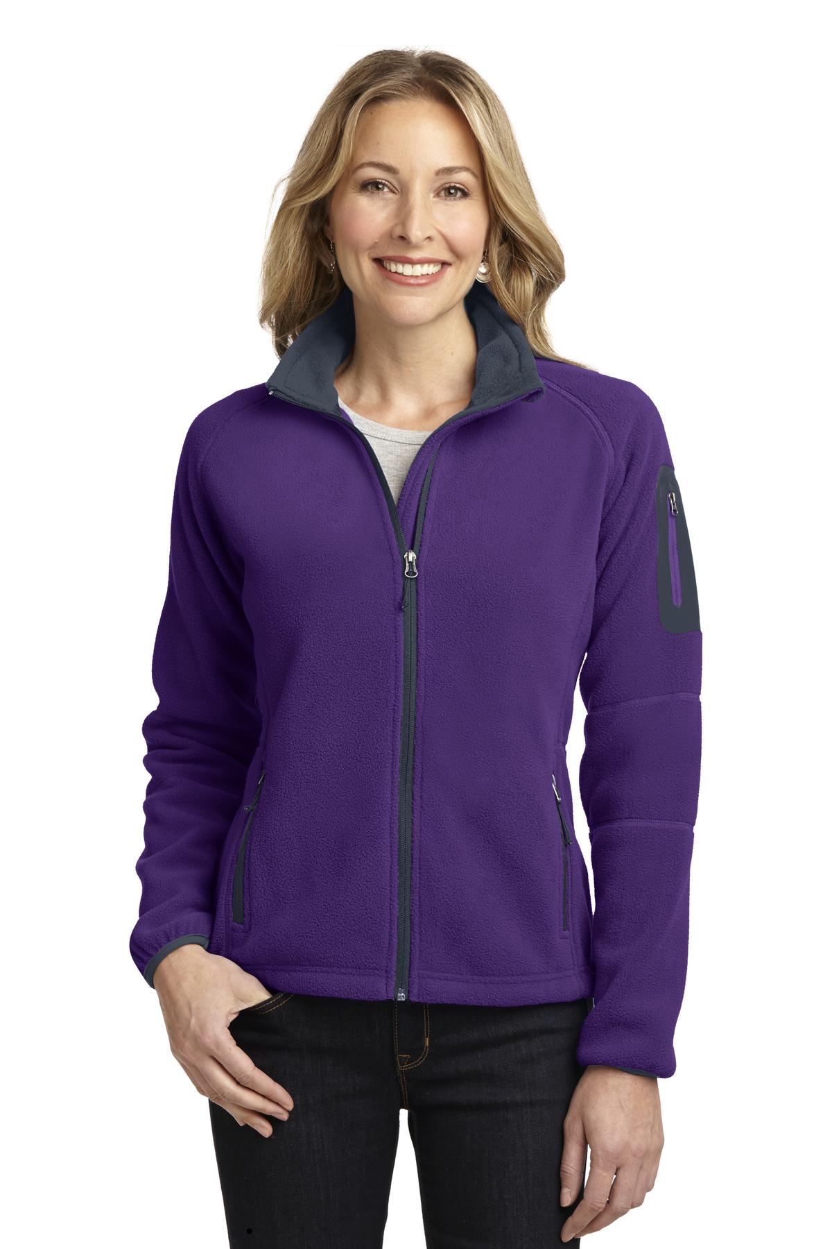 DISCONTINUED Port Authority Ladies Enhanced Value Fleece Full-Zip Jacket. L229