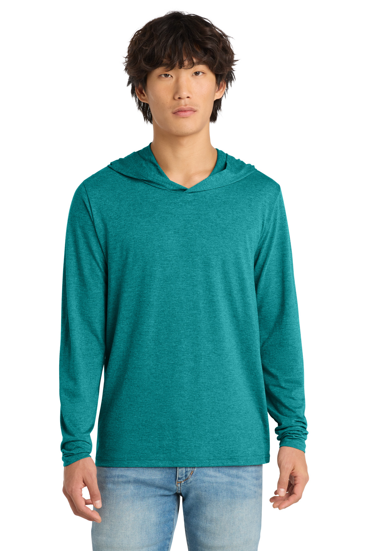 District Perfect Tri Long Sleeve Hoodie. DM139