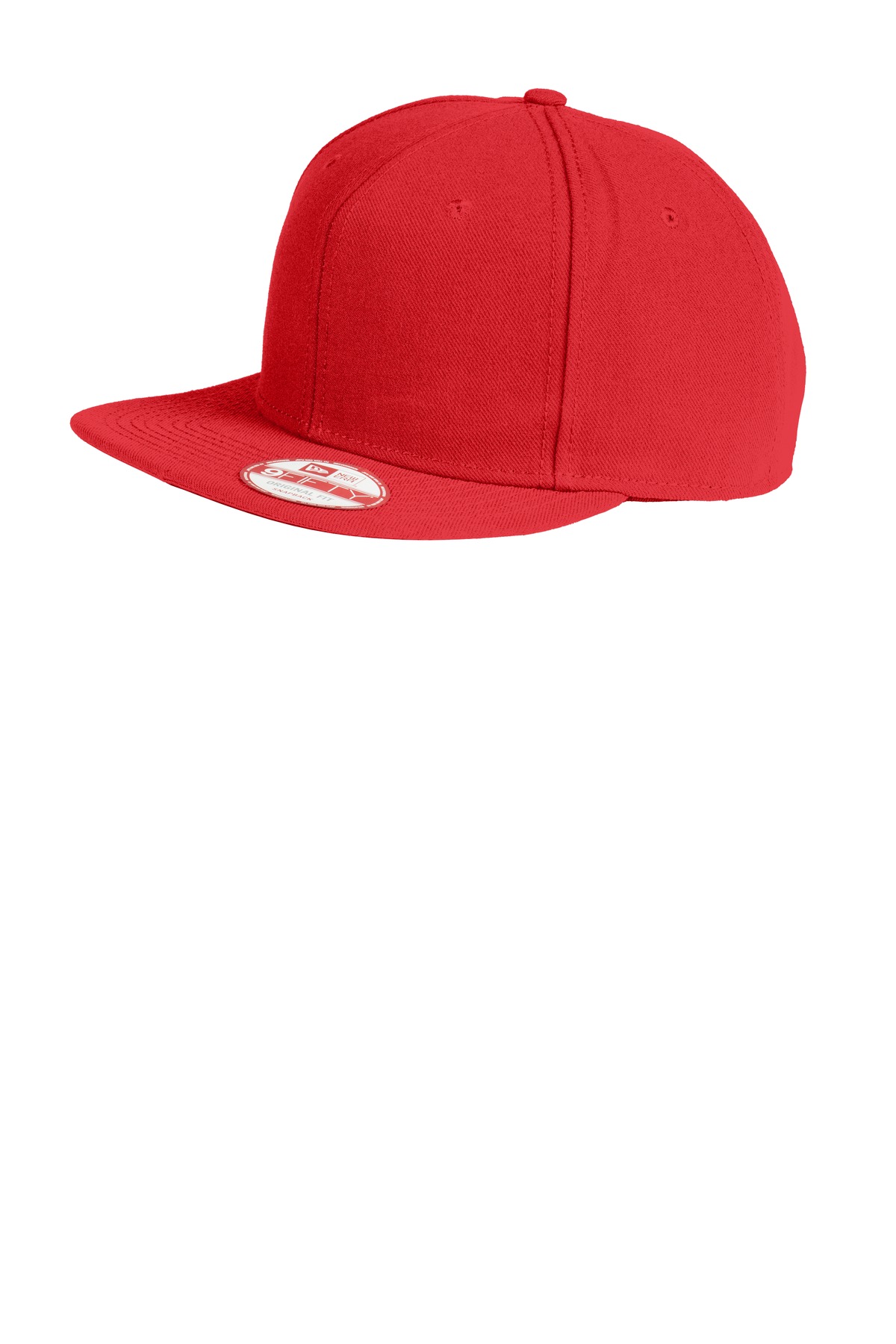 DISCONTINUED New Era Original Fit Flat Bill Snapback Cap. NE402