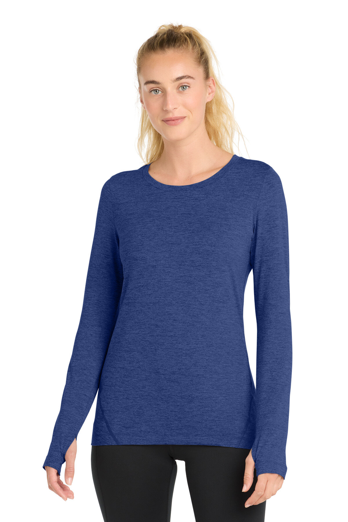 Sport-Tek Women's Exchange 1.5 Long Sleeve Crew. LST710
