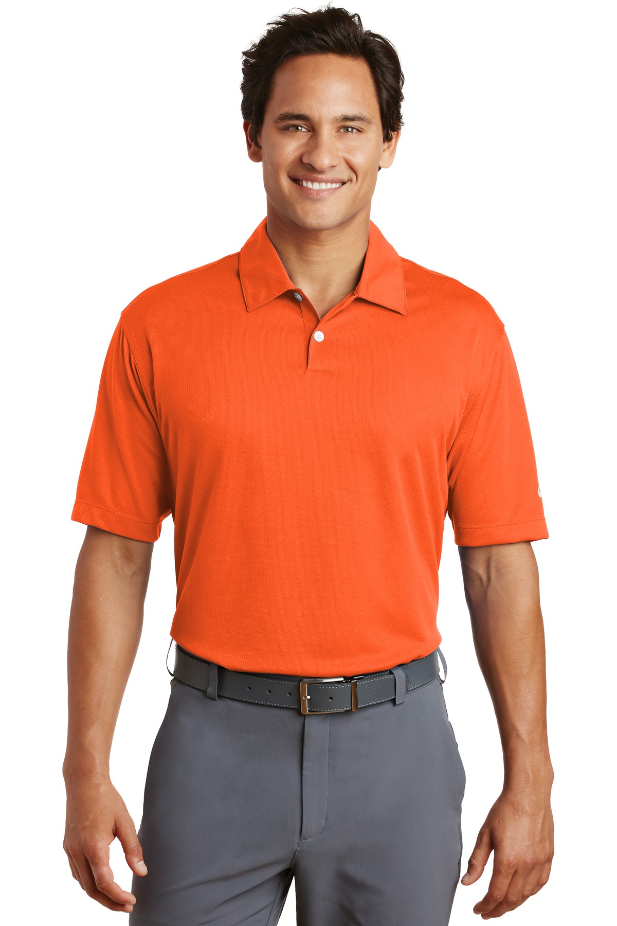 DISCONTINUED Nike Dri-FIT Pebble Texture Polo. 373749