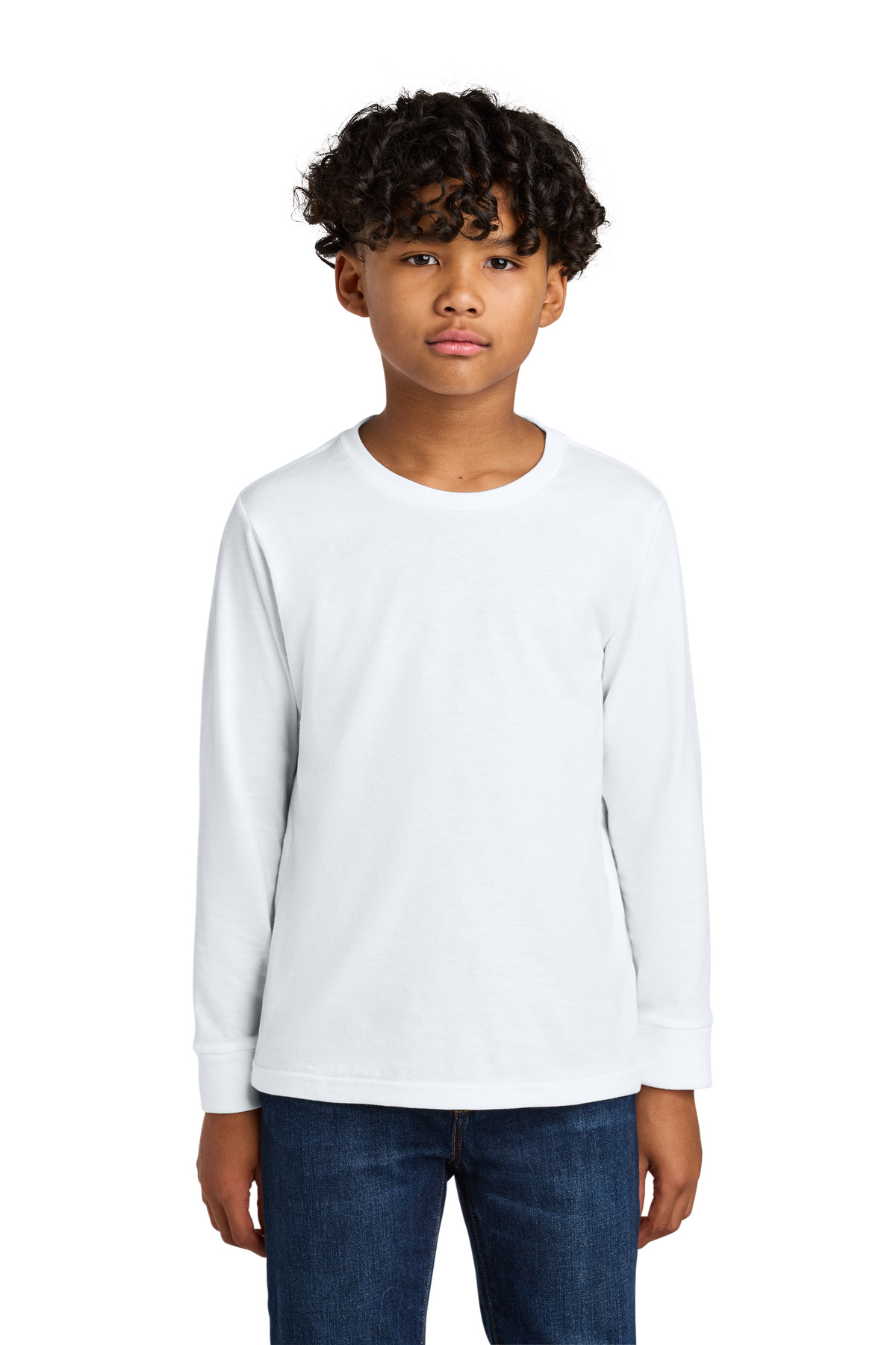 Next Level Apparel Youth Cotton Long Sleeve Tee NL3311