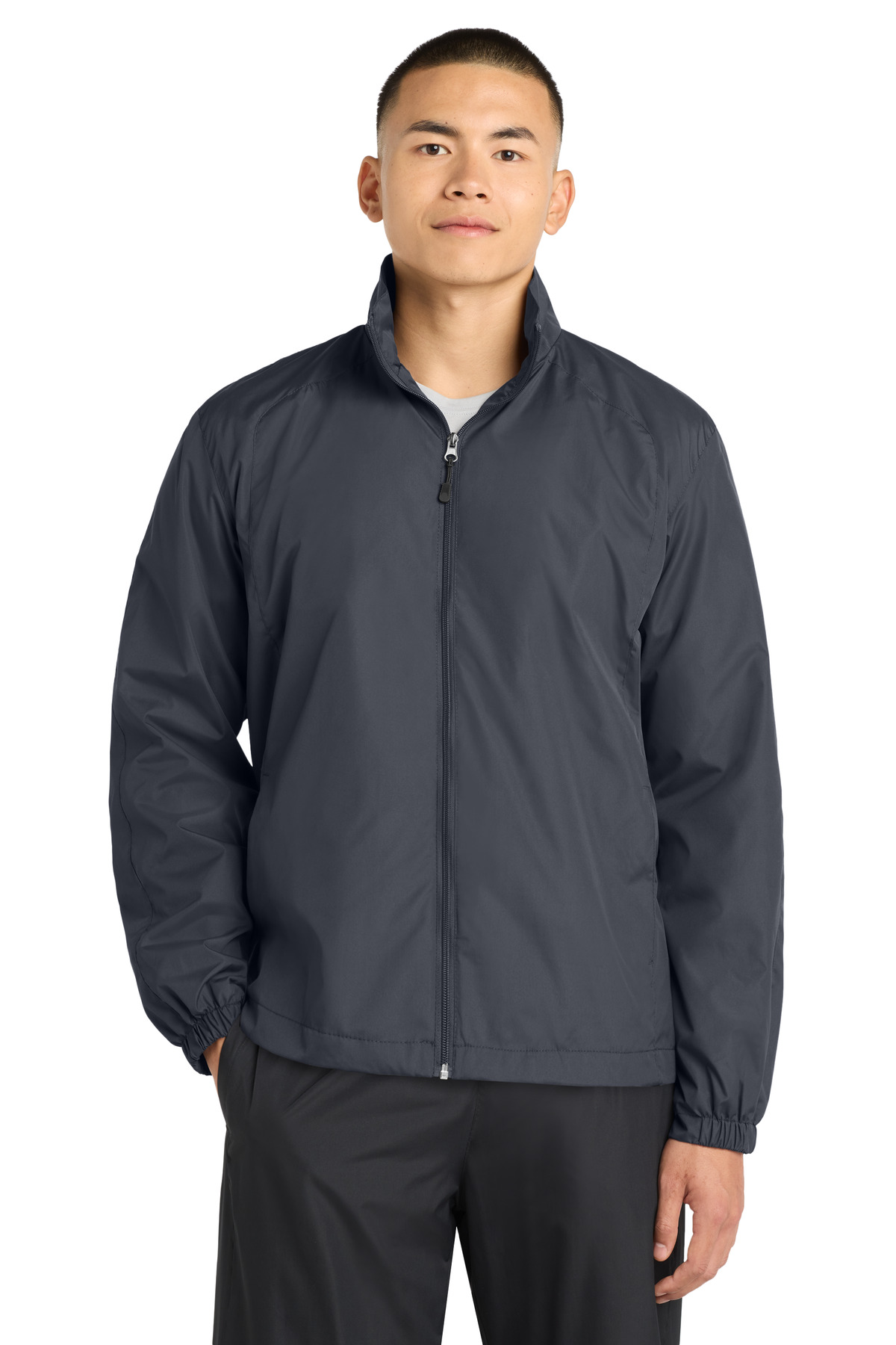 Sport-Tek Full-Zip Wind Jacket. JST70