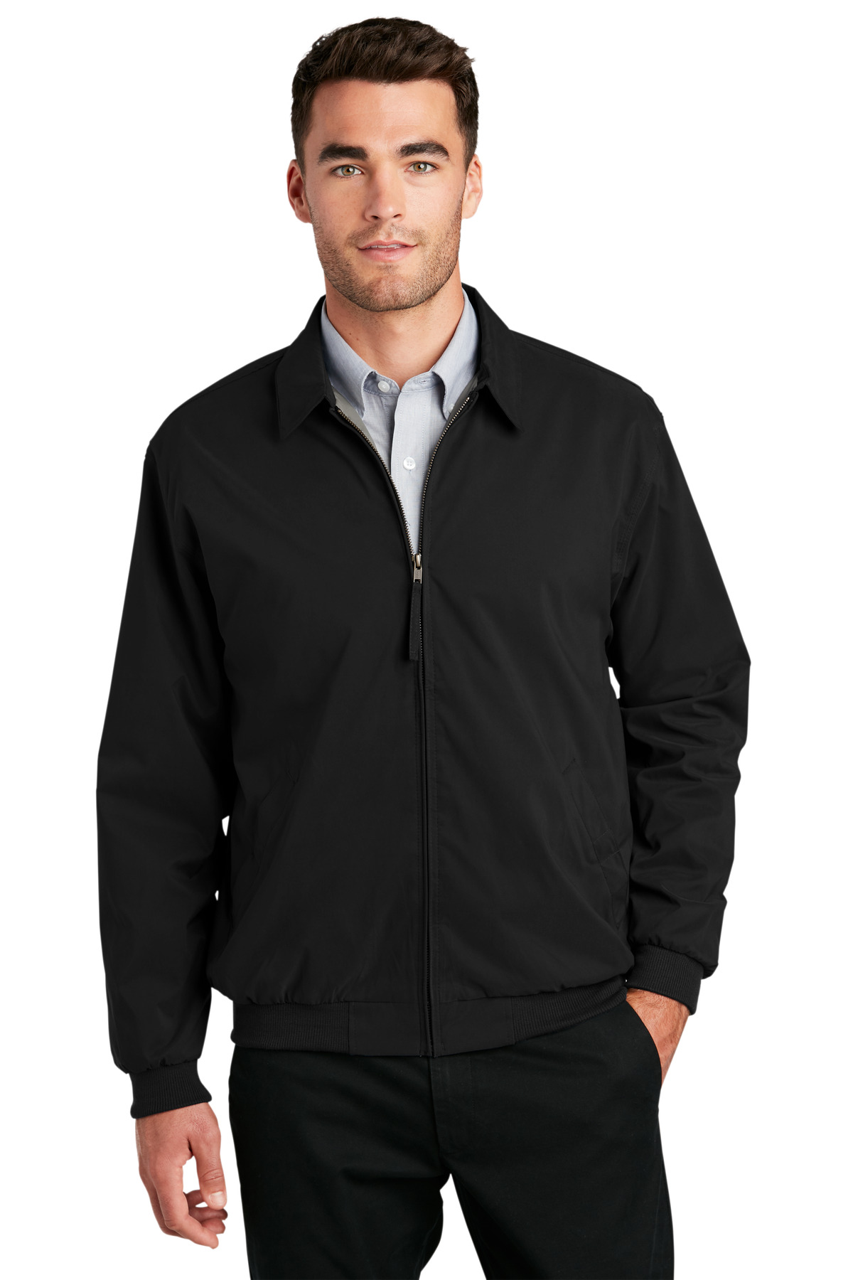 DISCONTINUED Port Authority Casual Microfiber Jacket. J730