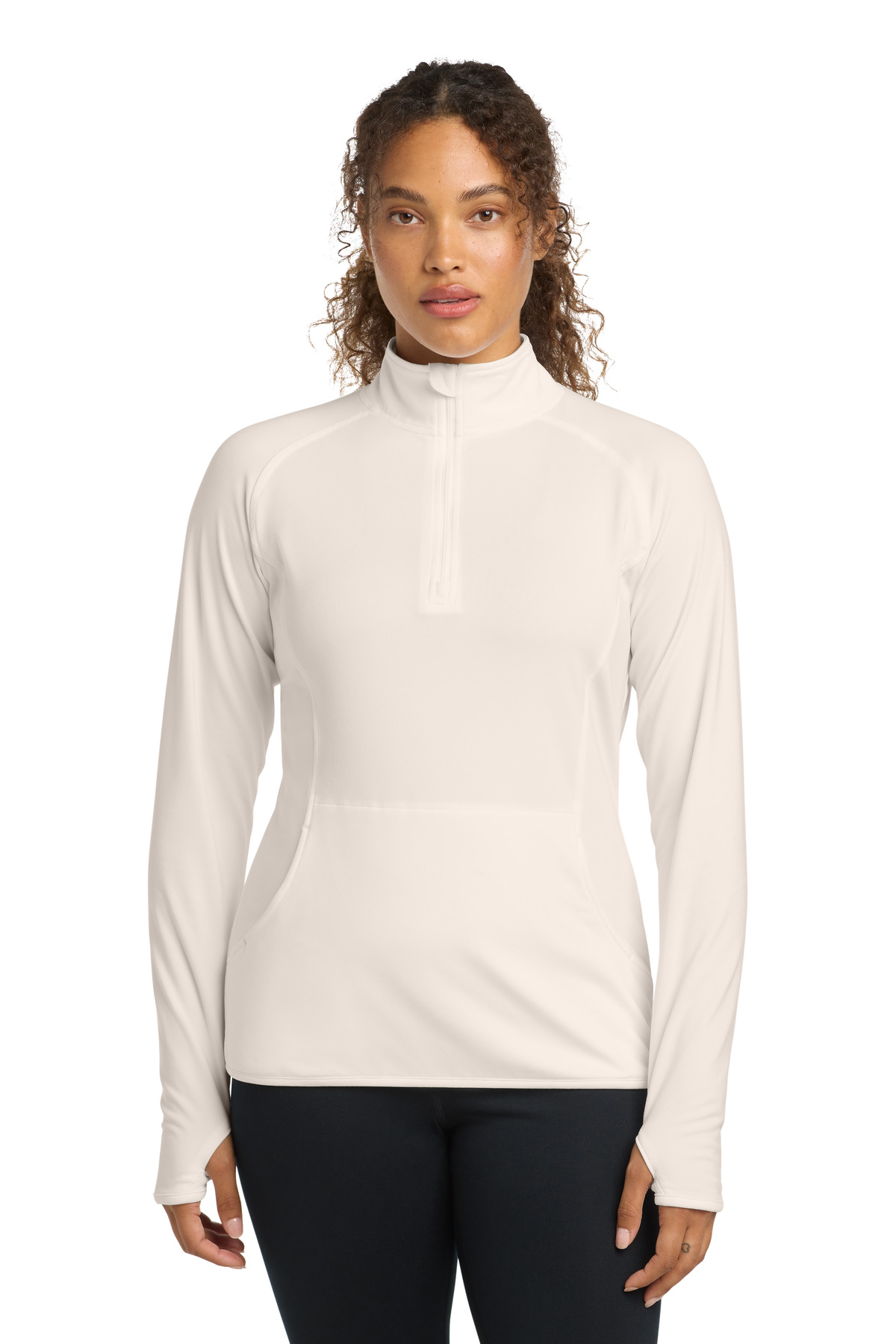 Sport-Tek Women's Sport-Wick Stretch 1/4-Zip Pullover. LST850