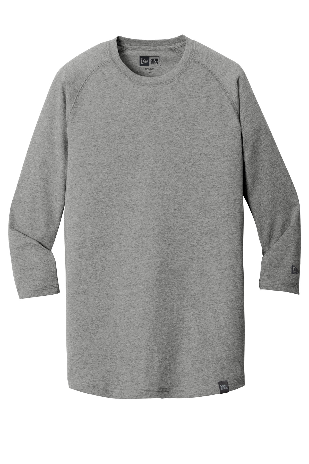 DISCONTINUED New Era Heritage Blend 3/4-Sleeve Baseball Raglan Tee. NEA104