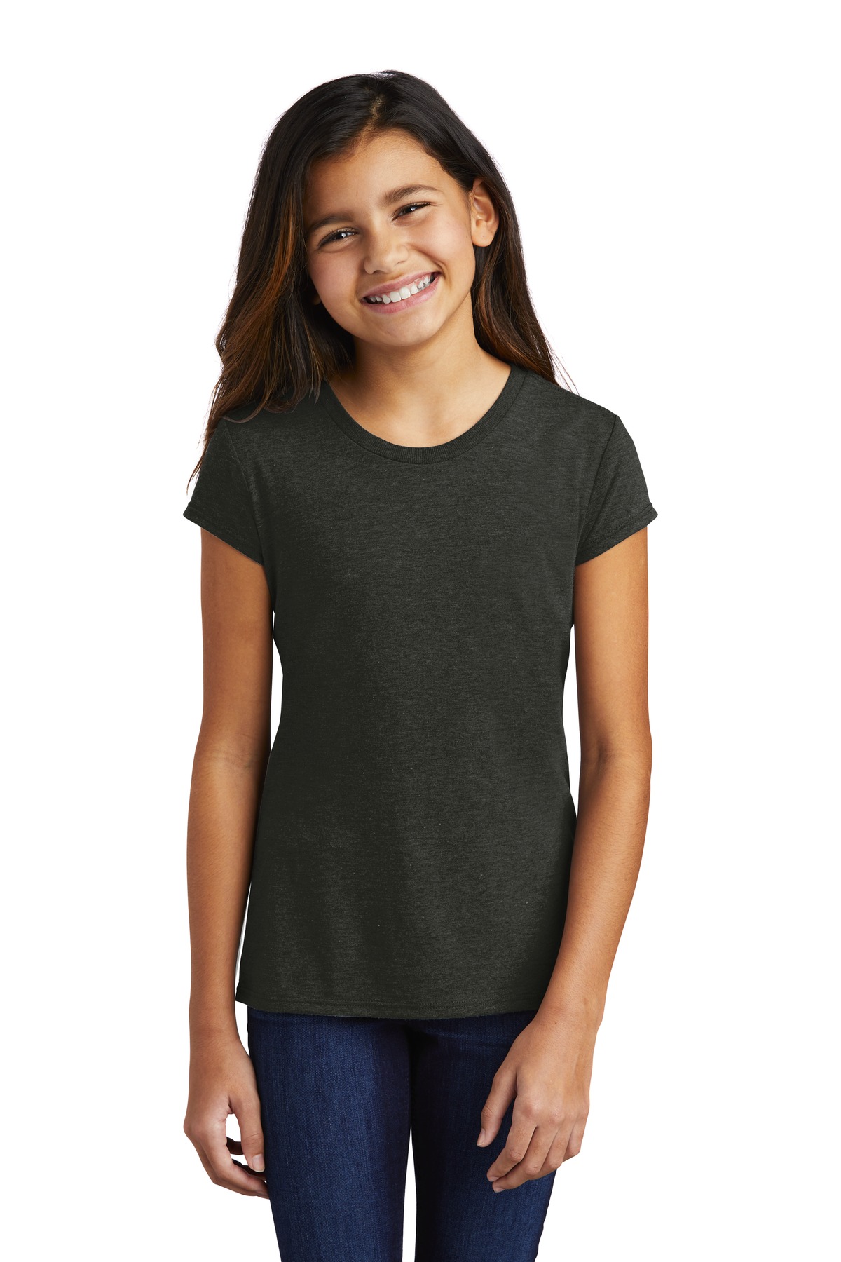DISCONTINUED District Girls Perfect Tri Tee DT130YG