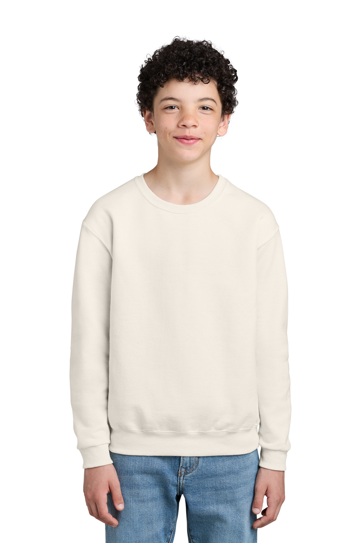 Jerzees - Youth NuBlend Crewneck Sweatshirt. 562B